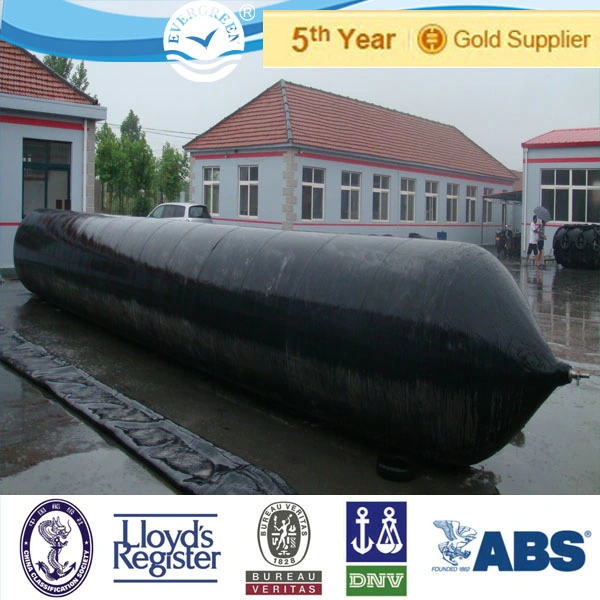 D2.0m * L18m Heavy Duty CCS Approved Rubber Ship Launching Airbag From Manufacturer Sale