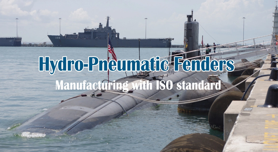 US Navy Specifications Yokohama Hydro Pneumatic Fenders for Submarine